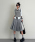 Faux Two-piece Dress